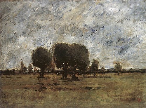Cloudy Weather, 1871, László Paál