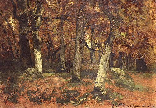 The Depths of the Forest, 1873, László Paál