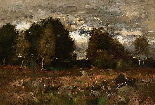 Stormy Landscape, 1875, László Paál