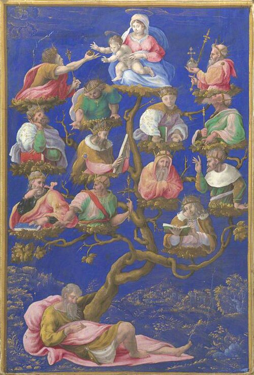A Jesse-Tree, 1535, Girolamo Genga