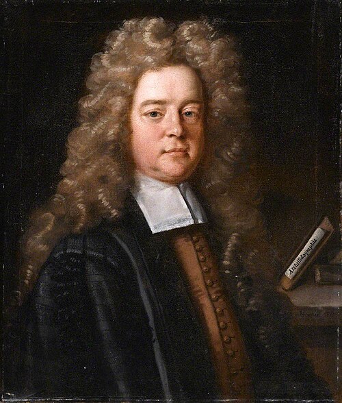 Dr William Musgrave (1655–1721), 1710, Thomas Hawker