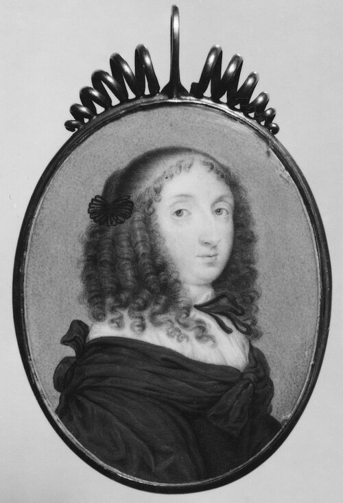 Drottning Kristina (1626-1689), 1650, Alexander Cooper