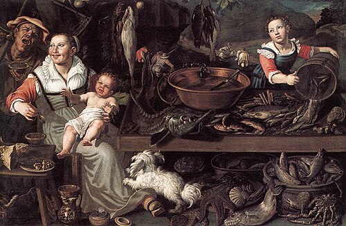 Fishmongers, 1579, Vincenzo Campi