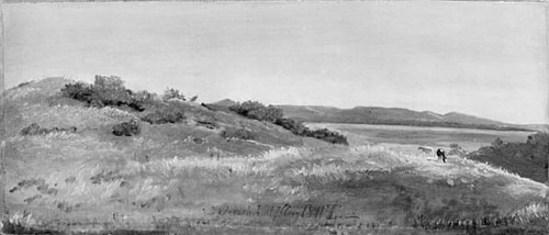View near Ørkesholm, Zealand, 1841, Johann Thomas Lundbye