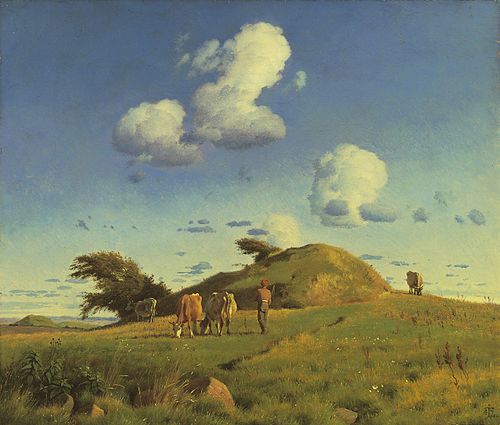 Hankehøj, 1847, Johann Thomas Lundbye