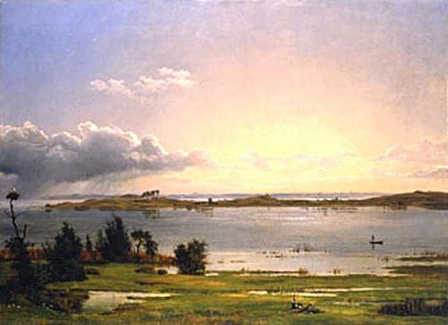 Landscape at Arresø, 1838, Johann Thomas Lundbye