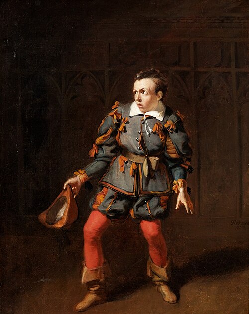 J. B. Buckstone as Spado in 'The Castle of Andalusia' by John O'Keefe, Haymarket Theatre, 1833, , Robert William Buss