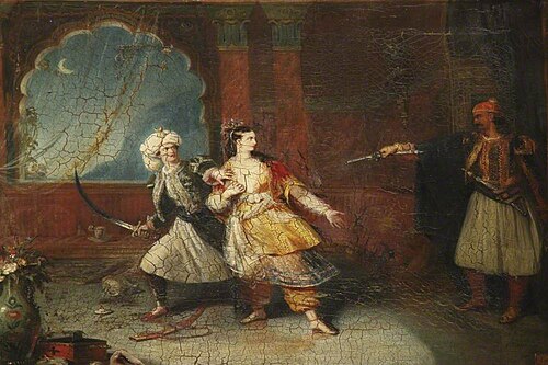 Scene from 'Don Juan', 1836, Robert William Buss