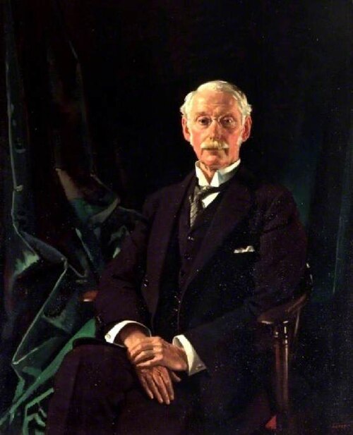 Sir Charles Algernon Parsons (1854–1931), 1907, William Orpen