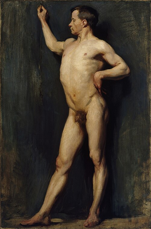 Male Figure Standing, 1899, William Orpen