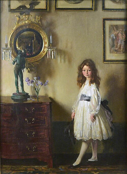 Miss Annie Isobel 'Lillo' Lumb, 1906, William Orpen