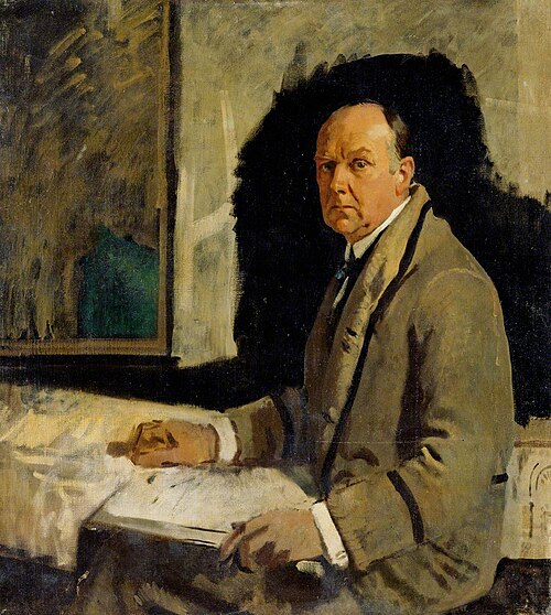 Study for a Portrait of Leonard Stokes, 1911, William Orpen
