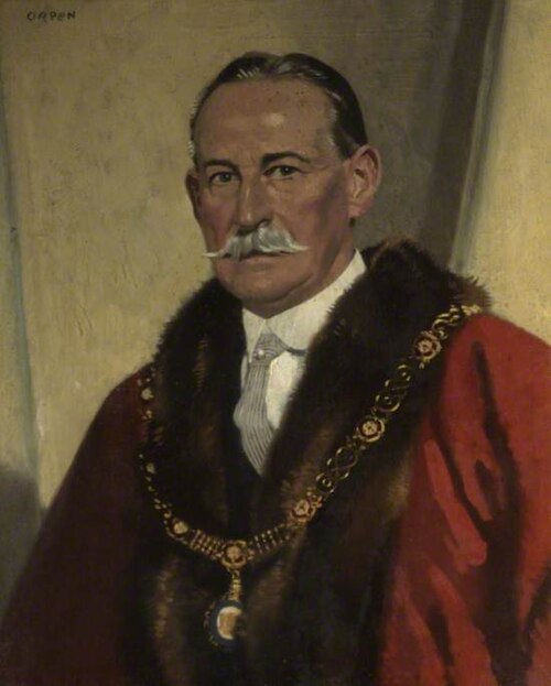 Alderman Cedric Chivers (1854–1929), 1914, William Orpen