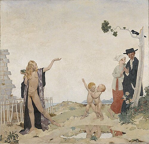 Sowing new seed, 1913, William Orpen
