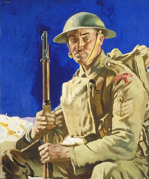 A Grenadier Guardsman, 1917, William Orpen