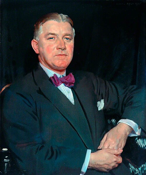 Thomas Howarth, JP, 1925, William Orpen
