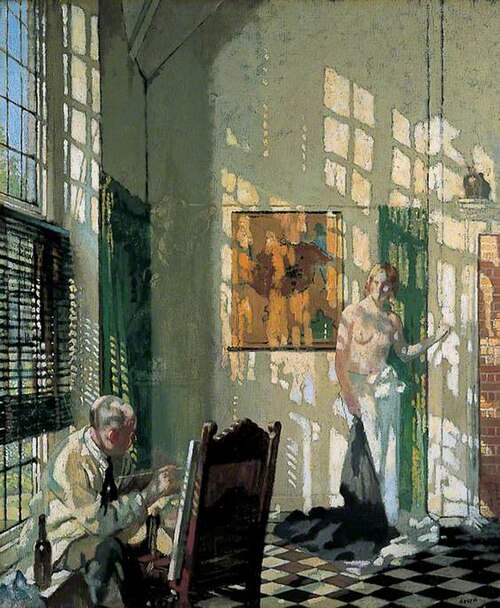 The Studio, 1910, William Orpen