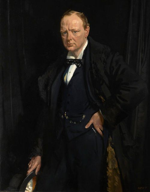 Winston Churchill, 1916, William Orpen