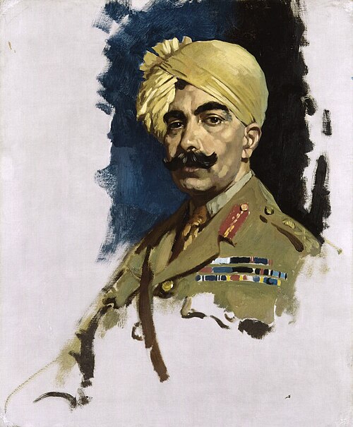 Ganga Singh, Maharaja of Bikaner, 1919, William Orpen