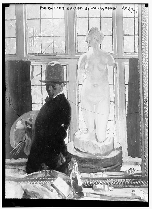 Myself and Venus, 1910, William Orpen