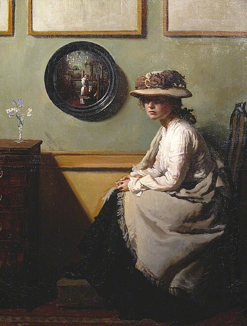 The Mirror, 1900, William Orpen