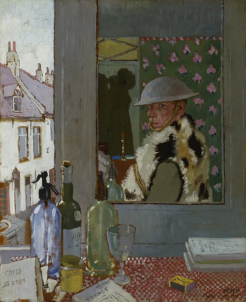 Ready to Start: Self Portrait, 1917, William Orpen
