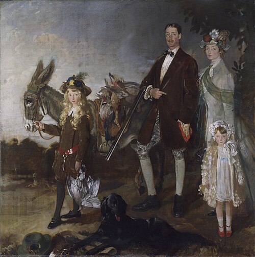 The Vere Foster Family, 1907, William Orpen
