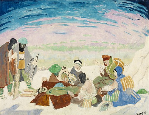 Death in the Snow, , William Orpen