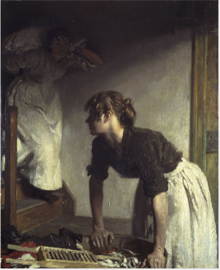 The Wash House, 1905, William Orpen