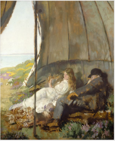 Looking at the Sea, 1912, William Orpen