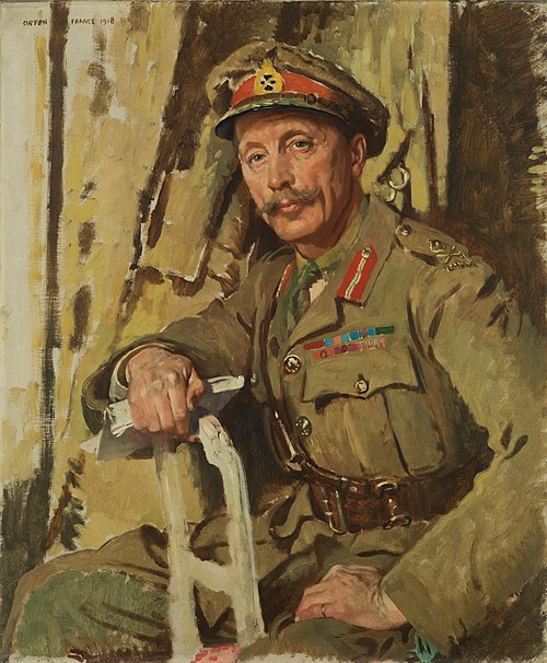 Major-General Sir David Watson, 1918, William Orpen