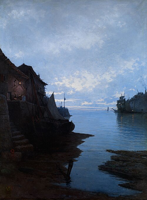 Seascape, 1884, Emilio Ocón y Rivas