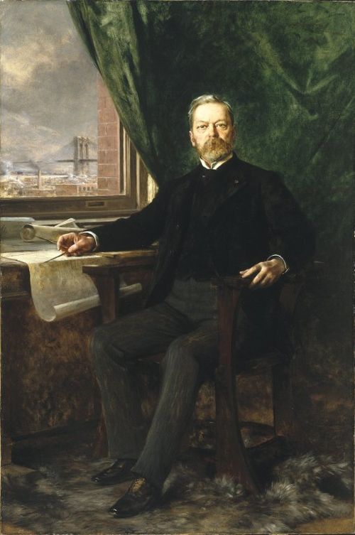 Portrait of Washington A. Roebling, 1899, Théobald Chartran
