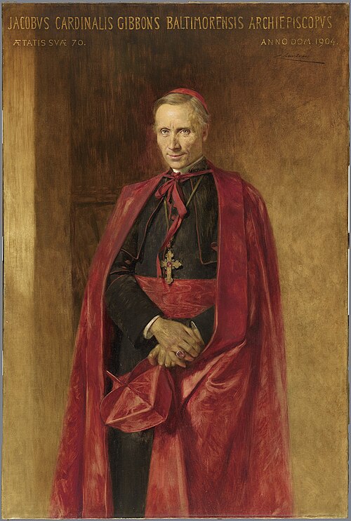 Cardinal James Gibbons, 1904, Théobald Chartran