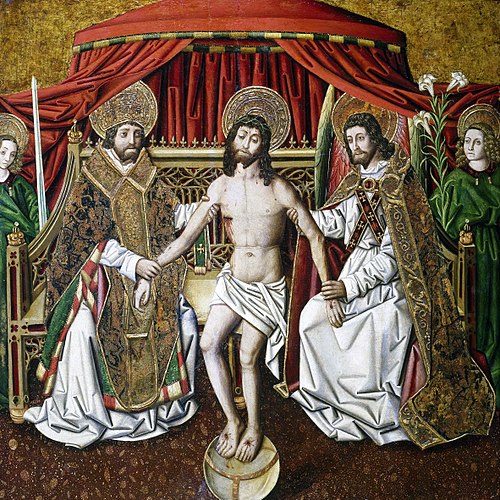 The Trinity, 1480, Miguel Ximénez