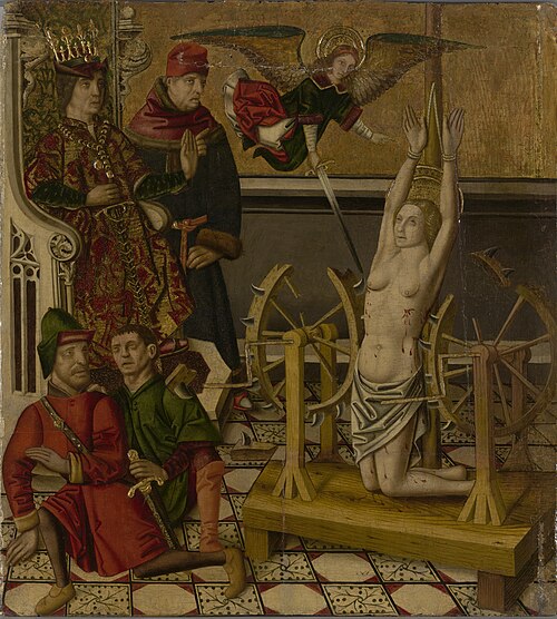 The Martyrdom of Saint Catherine, 1490, Miguel Ximénez