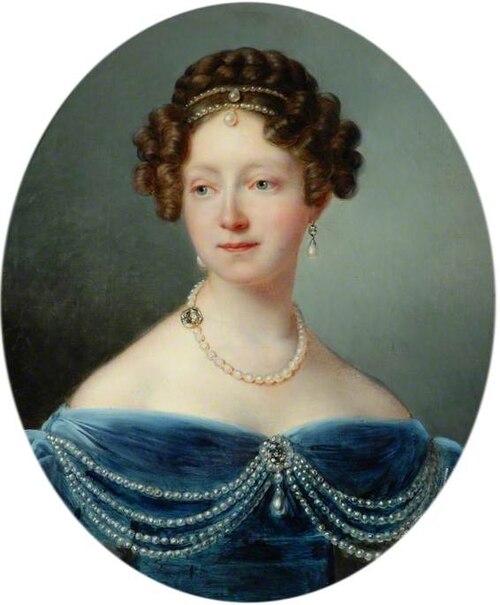 Anna Pavlovna (1795–1865), Princess of Orange, 1830, François-Joseph Kinson