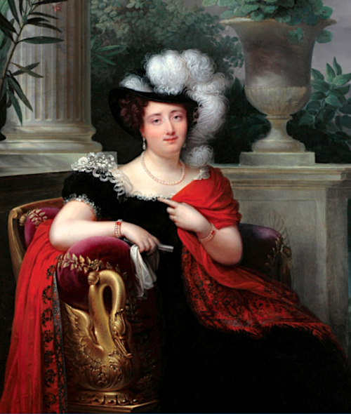 Portrait de la Comtesse de Lariboisière, 1835, François-Joseph Kinson
