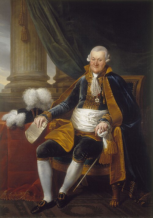Portrait de François Joseph de Viry, 1805, François-Joseph Kinson