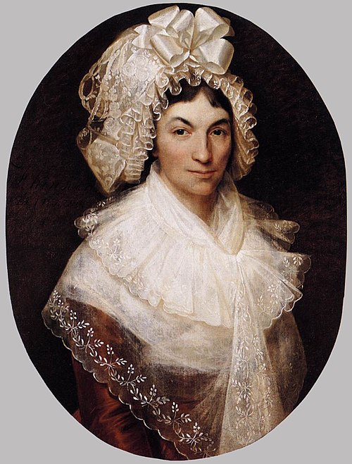Portret van Jeanne Bauwens-van Peteghem, 1796, François-Joseph Kinson