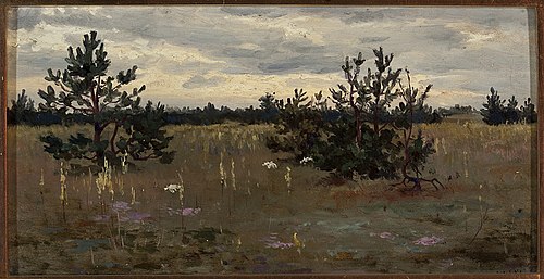 Clearing with pine trees, 1888, Jan Stanisławski