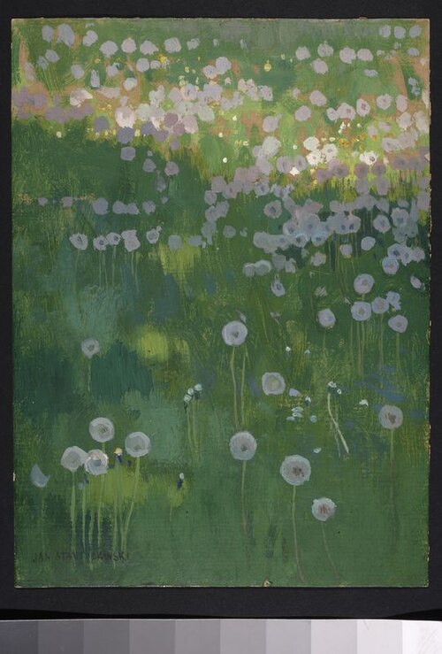 Meadow (Dandelions), , Jan Stanisławski
