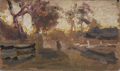 Farmyards, , Jan Stanisławski