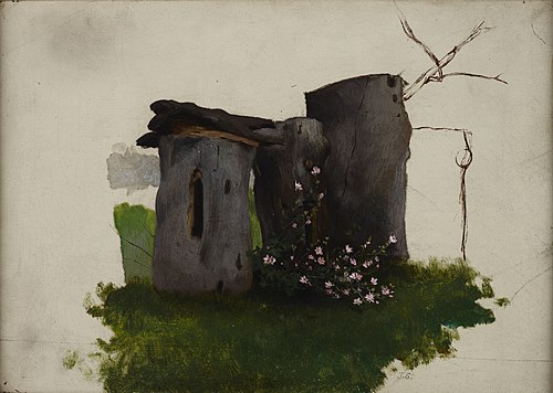 Beehives, 1884, Jan Stanisławski