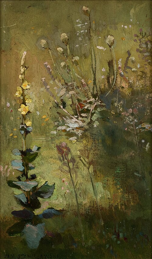Mullein, 1887, Jan Stanisławski