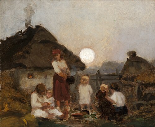Supper, 1890, Jan Stanisławski