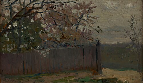 Early Spring at Ville d`Avray, 1895, Jan Stanisławski