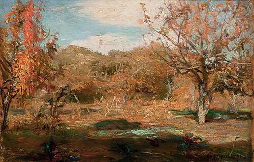Orchard, 1899, Jan Stanisławski