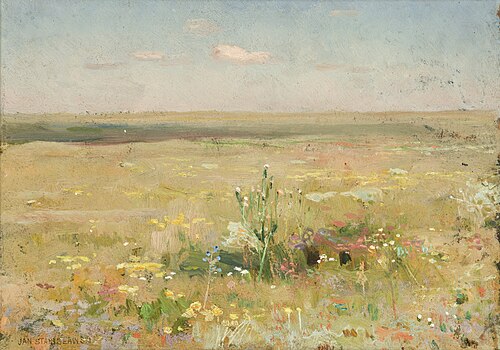 Steppe, 1900, Jan Stanisławski