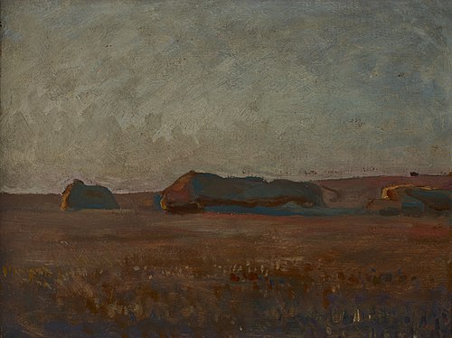 Ricks of Corn, 1903, Jan Stanisławski